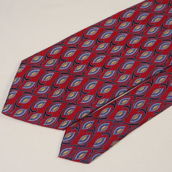 Collection of 5 Italian made brand name silk ties - Picture 2 of 11